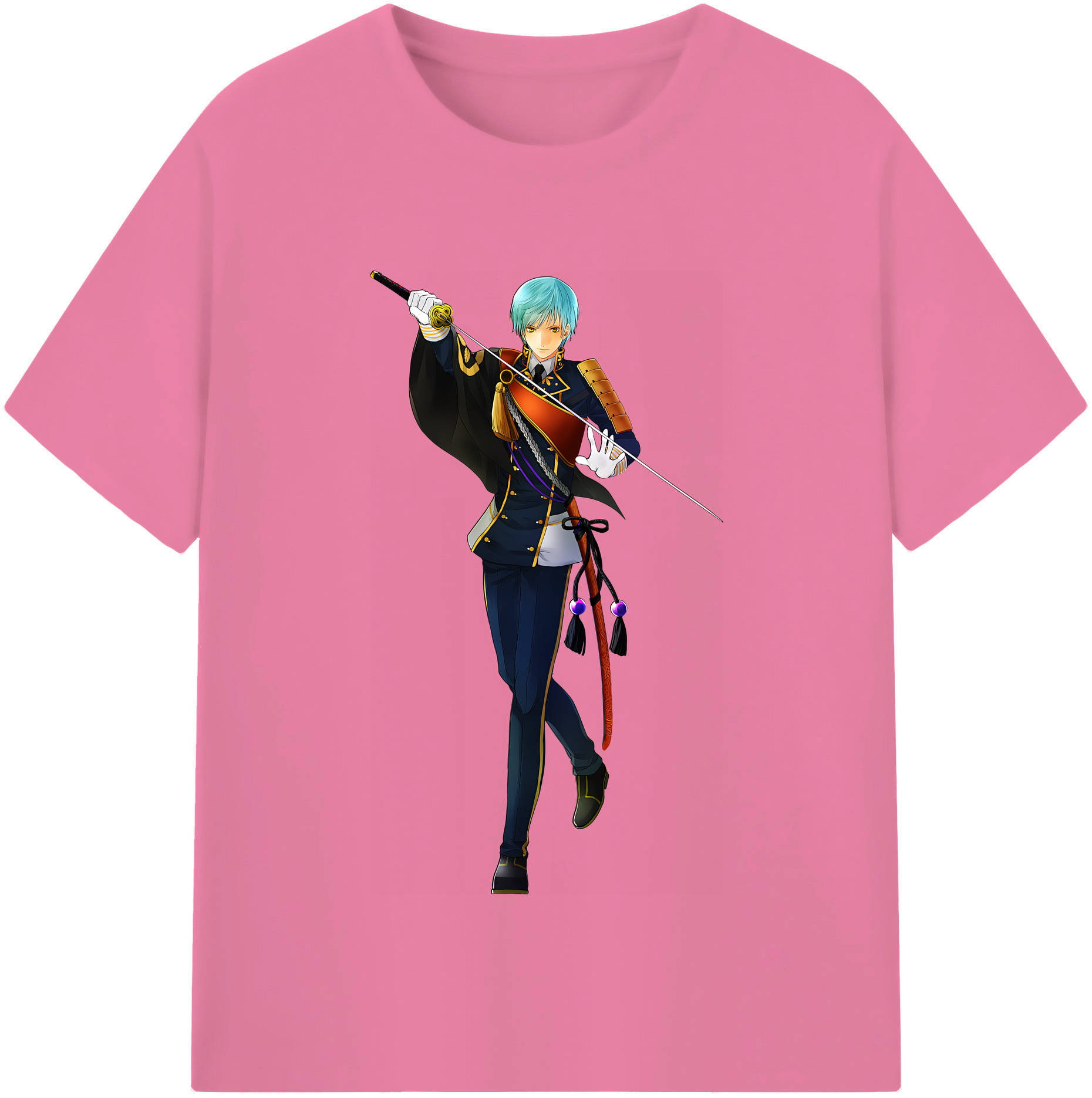 （画像用） 刀剣乱舞 Touken Ranbu 綿100％半袖Tシャツ（フロントプリント）